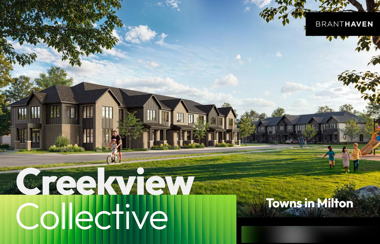 Rendering of Creekview Collective by Branthaven Homes in Milton, Ontario